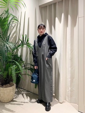 saori shikiさん（レディース・158cm）の冬コーディネート