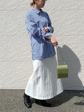 saori shikiさん（レディース・158cm）の春コーディネート