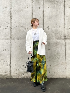 saori shikiさん（レディース・158cm）の春コーディネート