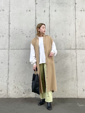 saori shikiさん（レディース・158cm）の春コーディネート