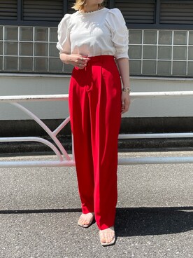 saori shikiさん（レディース・158cm）の春コーディネート