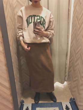 まっしーさん（レディース・170cm）の冬コーディネート