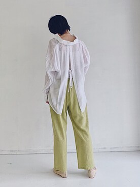 「アイテム（パンプス）」を使った、まっしーさん（レディース・170cm・20代）の春コーディネート