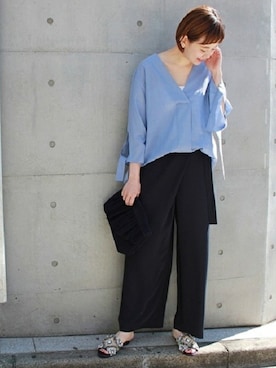 「journal standard L'essage（ジャーナルスタンダードレサージュ）のアイテム」を使った、Reimiさん（レディース・170cm）の春コーディネート