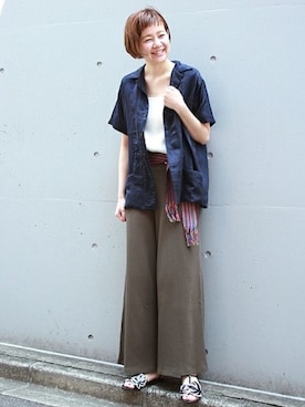 「journal standard L'essage（ジャーナルスタンダードレサージュ）のアイテム」を使った、Reimiさん（レディース・170cm）の春コーディネート