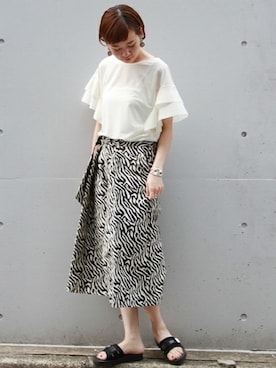 「journal standard L'essage（ジャーナルスタンダードレサージュ）のアイテム」を使った、Reimiさん（レディース・170cm）の春コーディネート