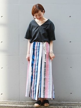 「journal standard L'essage（ジャーナルスタンダードレサージュ）のアイテム」を使った、Reimiさん（レディース・170cm）の春コーディネート
