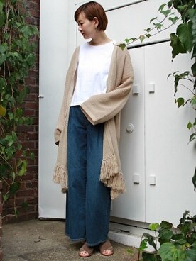 「journal standard L'essage（ジャーナルスタンダードレサージュ）のアイテム」を使った、Reimiさん（レディース・170cm）の春コーディネート