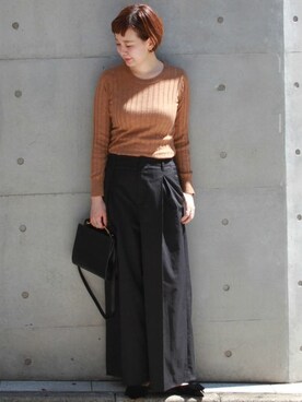 「journal standard L'essage（ジャーナルスタンダードレサージュ）のアイテム」を使った、Reimiさん（レディース・170cm）の秋コーディネート