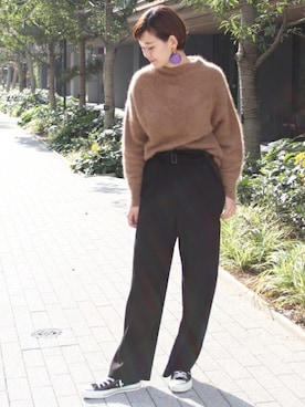 「journal standard L'essage（ジャーナルスタンダードレサージュ）のアイテム」を使った、Reimiさん（レディース・170cm）の冬コーディネート