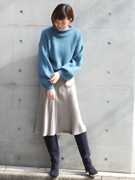 Reimiさん（レディース・170cm）の冬コーディネート