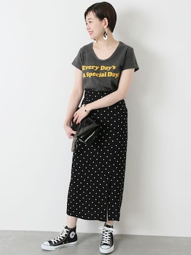 Reimiさん（レディース・170cm）の春コーディネート