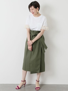 「journal standard L'essage（ジャーナルスタンダードレサージュ）のアイテム」を使った、Reimiさん（レディース・170cm）の春コーディネート