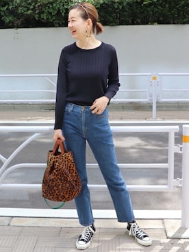 「journal standard L'essage（ジャーナルスタンダードレサージュ）のアイテム」を使った、Reimiさん（レディース・170cm）の秋コーディネート