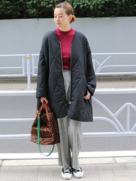 「journal standard L'essage（ジャーナルスタンダードレサージュ）のアイテム」を使った、Reimiさん（レディース・170cm）の秋コーディネート