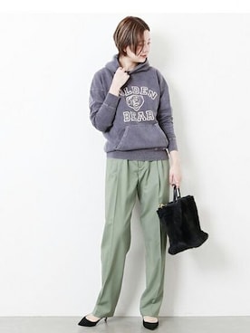 「MIXTA（ミクスタ）のアイテム」を使った、Reimiさん（レディース・170cm）の夏コーディネート