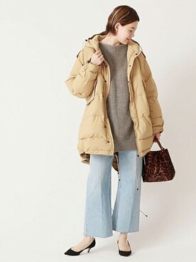 「STAMMBAUM（シュタンバーム）のアイテム」を使った、Reimiさん（レディース・170cm）の秋コーディネート