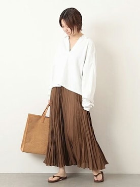 「journal standard L'essage（ジャーナルスタンダードレサージュ）のアイテム」を使った、Reimiさん（レディース・170cm）の秋コーディネート