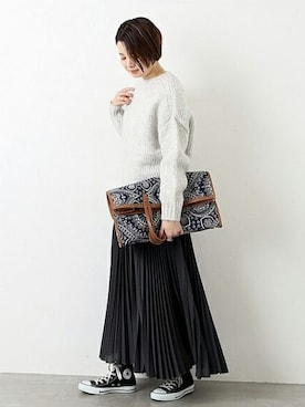 「journal standard L'essage（ジャーナルスタンダードレサージュ）のアイテム」を使った、Reimiさん（レディース・170cm）の秋コーディネート