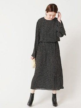 「journal standard L'essage（ジャーナルスタンダードレサージュ）のアイテム」を使った、Reimiさん（レディース・170cm）の秋コーディネート