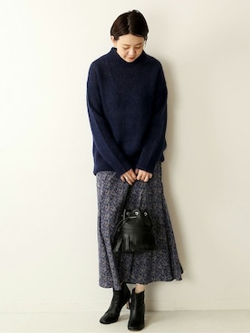 Reimiさん（レディース・170cm）の冬コーディネート