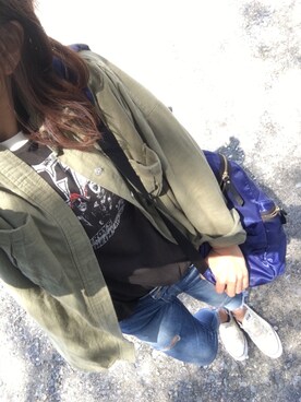 mamena♪さん（レディース・163cm）の春コーディネート