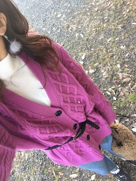 「Right-on（ライトオン）のアイテム（アクセサリー）」を使った、mamena♪さん（レディース・163cm）の秋コーディネート