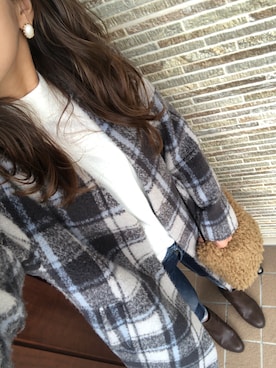 mamena♪さん（レディース・163cm）の冬コーディネート