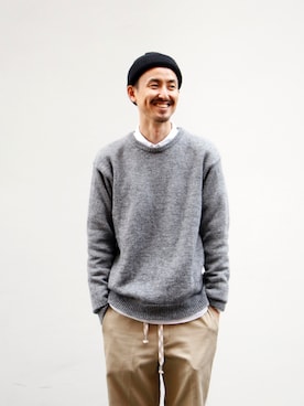 「YSTRDY's TMRRW（イエスタデイズトゥモロー）のアイテム（パンツ）」を使った、takさん（メンズ・176cm）の春コーディネート