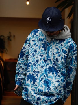 「YSTRDY's TMRRW（イエスタデイズトゥモロー）のアイテム（シャツ/ブラウス）」を使った、takさん（メンズ・176cm）の冬コーディネート