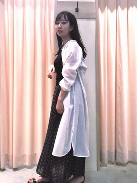 chihanaさん（レディース・157cm）の夏コーディネート