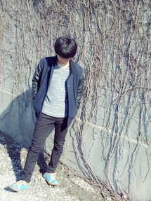 H&M | H&Mの霜降りグレーのニットです。(ニット/セーター)