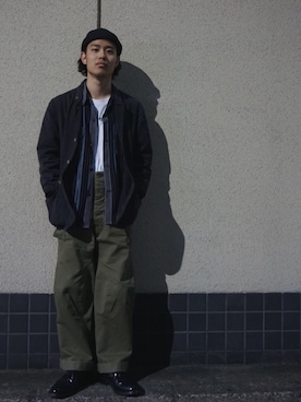 「AURALEE」｜skさん（メンズ・166cm）の春コーディネート