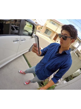 「Gopro」｜りょうさん（メンズ・178cm）の春コーディネート