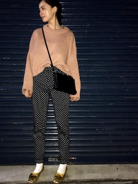 るうこさん（レディース・162cm）の冬コーディネート