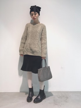 るうこさん(レディース・162cm)の冬コーディネート