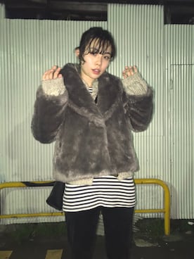 るうこさん(レディース・162cm)の冬コーディネート