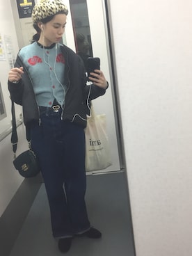 るうこさん（レディース・162cm）の冬コーディネート