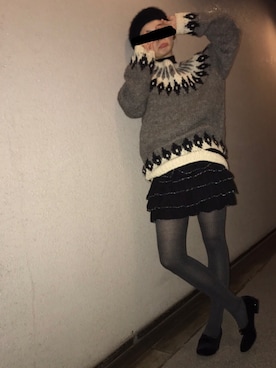 るうこさん（レディース・162cm）の冬コーディネート