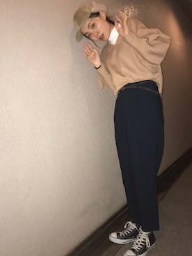 るうこさん（レディース・162cm）の冬コーディネート