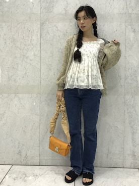 るうこさん（レディース・162cm）の夏コーディネート
