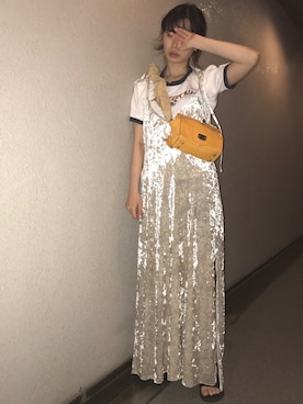 るうこさん（レディース・162cm）の夏コーディネート