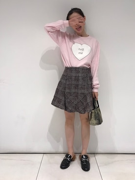 「No6（ナンバーシックス）のアイテム」を使った、るうこさん（レディース・162cm）の秋コーディネート