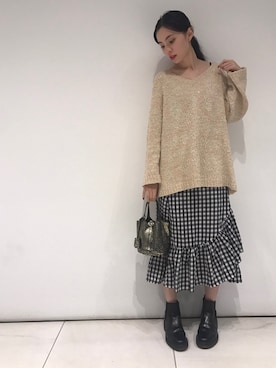 るうこさん（レディース・162cm）の秋コーディネート