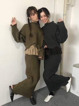 るうこさん（レディース・162cm）の秋コーディネート