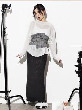 るうこさん（レディース・162cm）の秋コーディネート