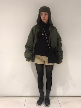 るうこさん（レディース・162cm）の冬コーディネート