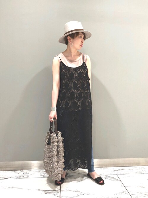 YANUK スキニーカットオフデニムパンツPATRICIA 57181047 YANUK（ヤヌーク）の「YANUK アンクル スキニー カットオフ