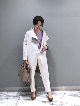 「RIVEDROITE」｜「アイテム（その他アウター）」を使った、☺︎いこまい☺︎さん（レディース・151cm）の秋コーディネート