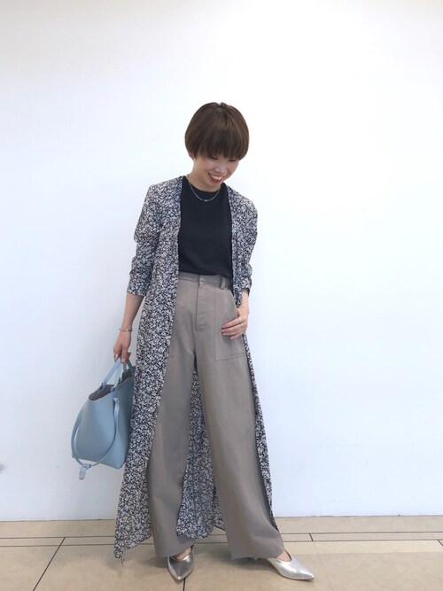 いこまい Rive Droite 名古屋松坂屋 Rive Droiteのワンピースを使ったコーディネート Wear